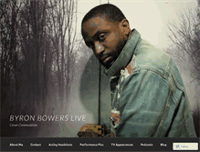 Tablet Screenshot of byronbowerslive.com